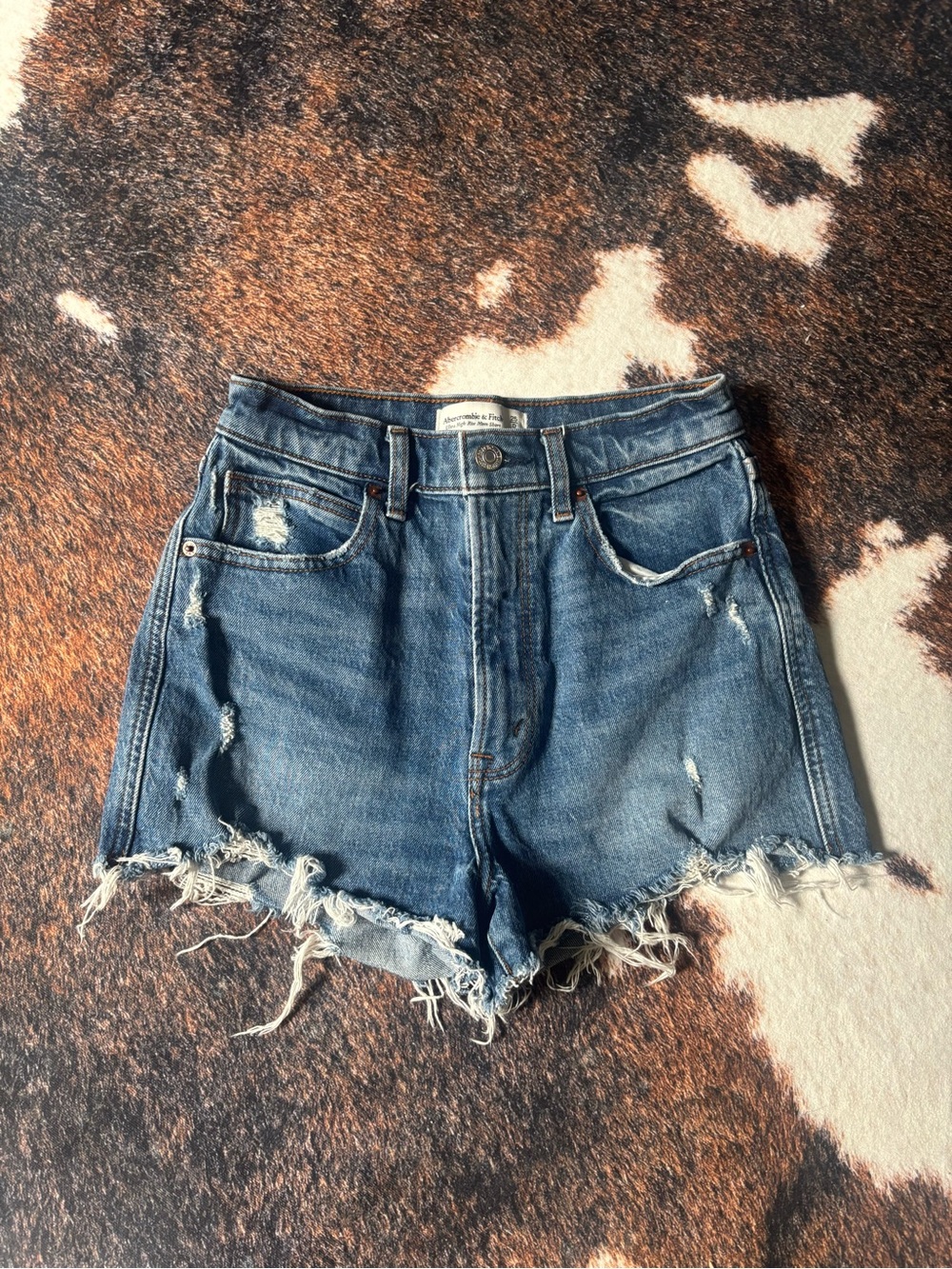 Abercrombie & Fitch Distressed Shorts